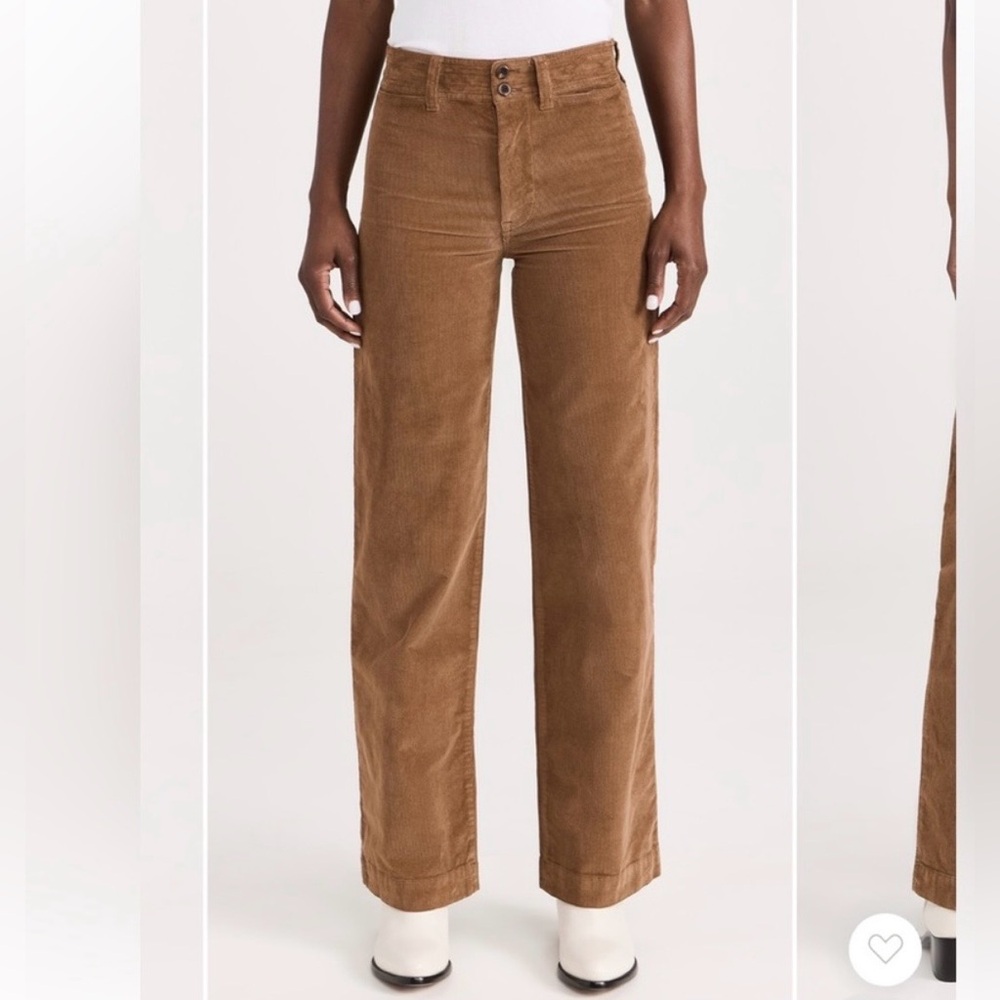 Faherty Women’s Wide-Leg Corduroy Pants